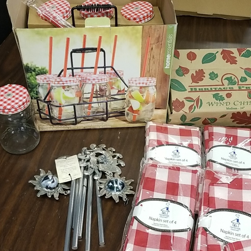 Backyard party supplies